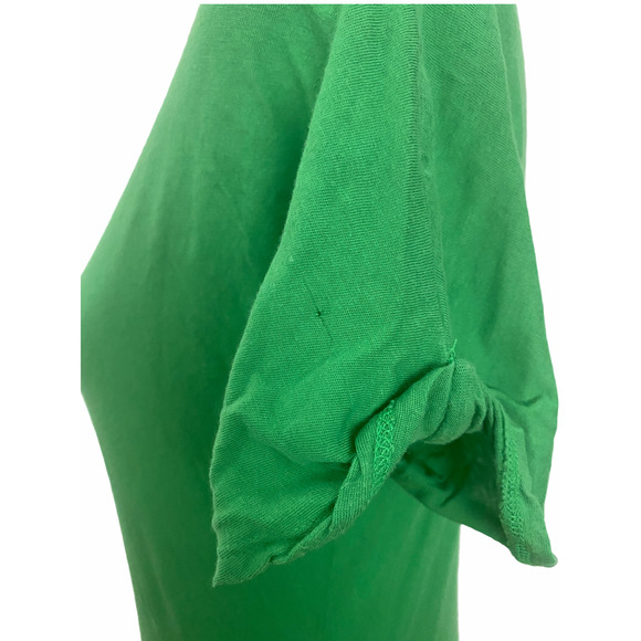 Proenza Schouler Short Sleeve T Shirt Pullover Round Neck Green M Medium - Picture 5 of 9